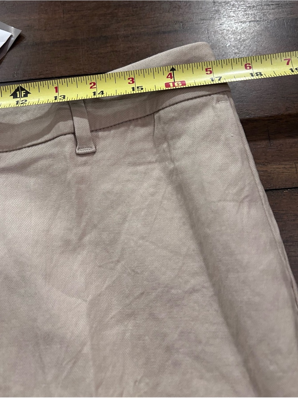 J. Jill Linen Stretch Cropped Pants Size 16 Tan Flax NEW With Tags - Picture 9 of 14